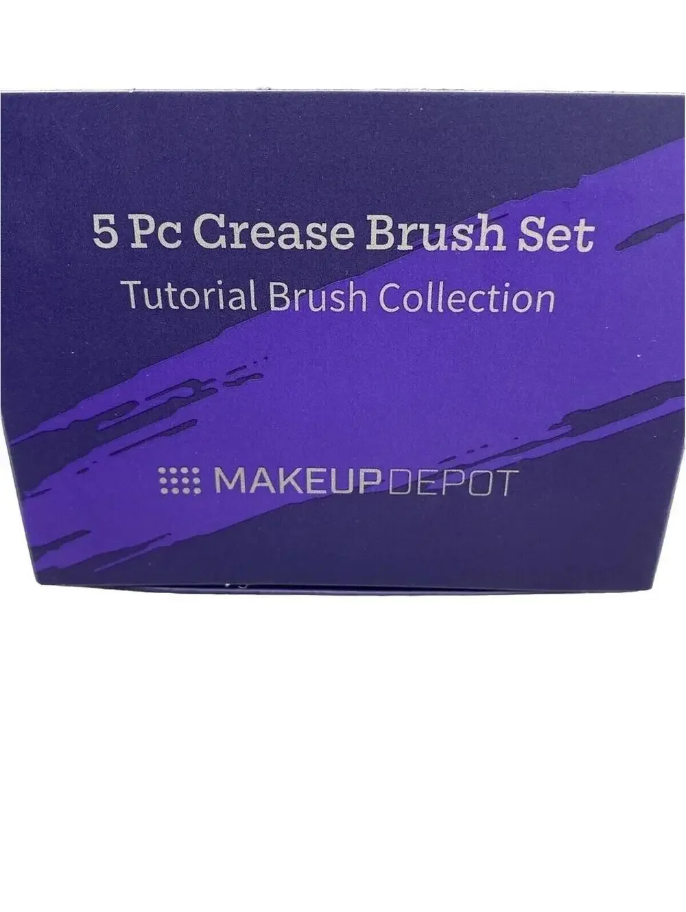 Makeup Depot 5pc Crease Cut Parpado Brush Set with Case